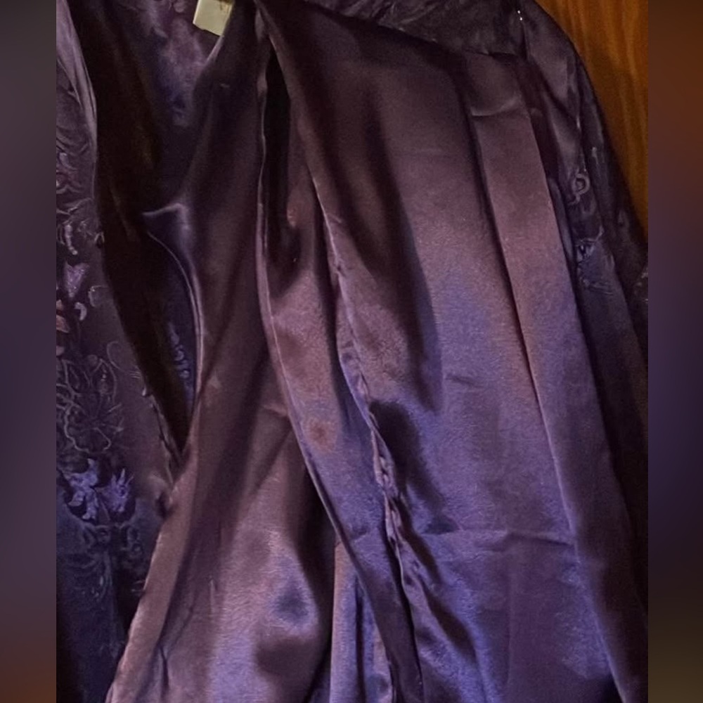Victoria's Secret Purple Satin Pajama Set